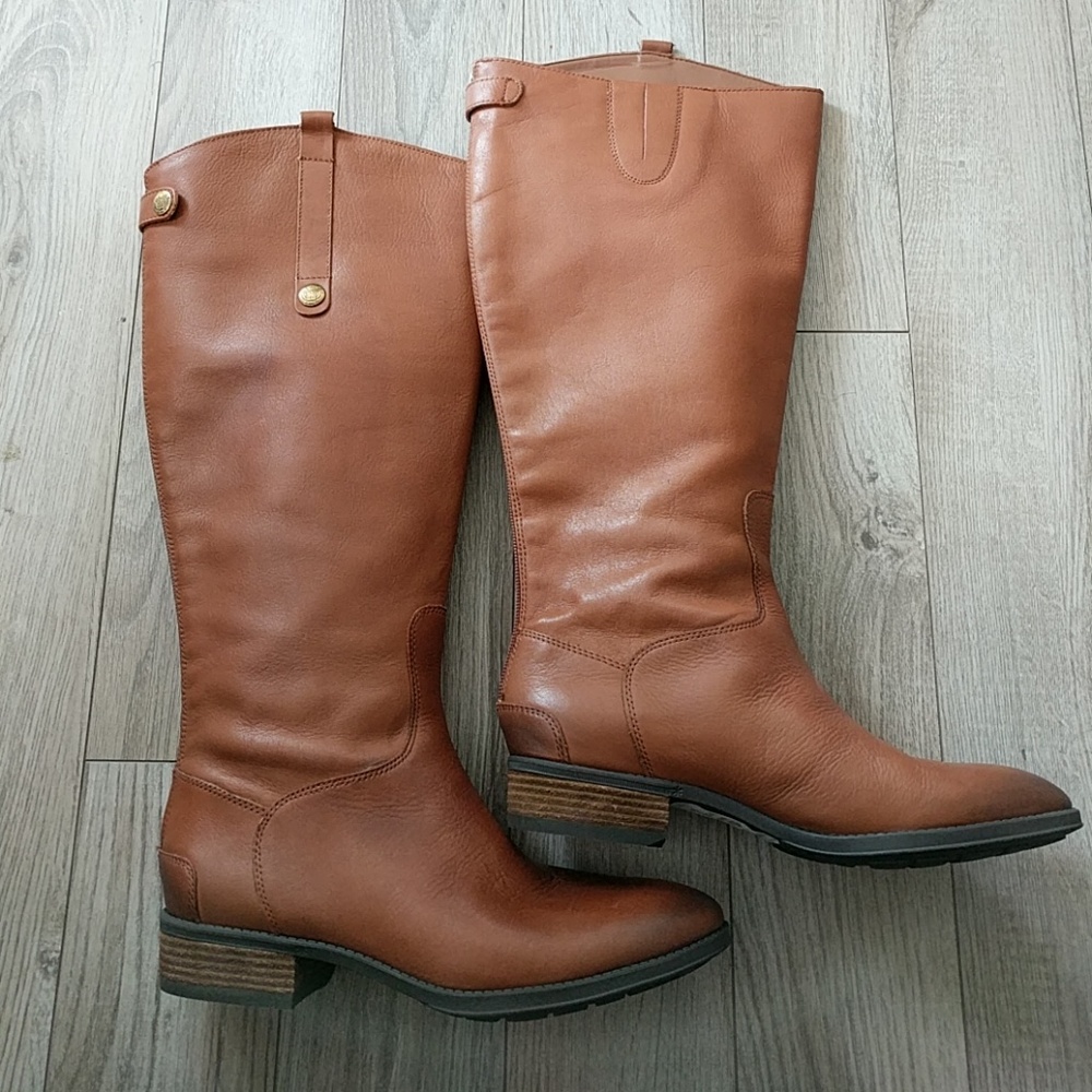 Sam Edelman Penny wide calf boots, NWOB, sz 9